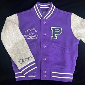 POLO Ralph Lauren Prl Team 67 Jacket | Athletic Lightweight Purple | Youth 4